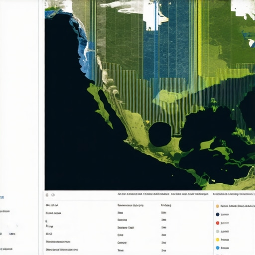 Screenshot of a comprehensive GeoGrid analytics dashboard integrating external data sources and real-time ranking updates
