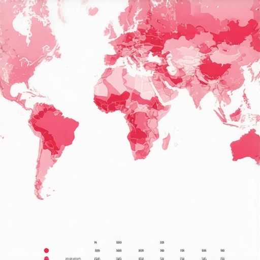 Map grid overlay illustrating local SEO ranking variations