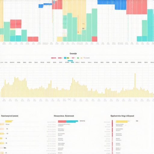 Infographic illustrating complex layered geospatial data for local search optimization.