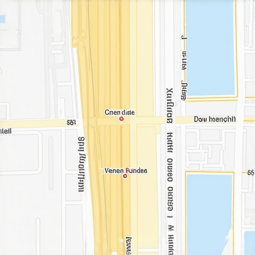 Detailed map showing demographic, infrastructural, and IoT sensor data layers for local SEO optimization