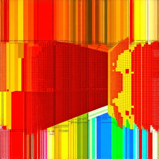 Heatmap visualization of foot traffic and social activity zones in an urban environment