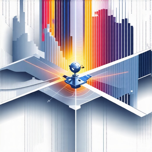 High-tech digital interface showing geospatial data integration from satellite, IoT sensors, and AI.