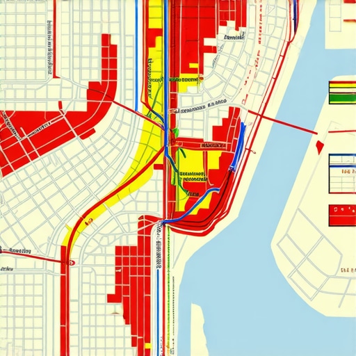 Layered map showing demographic, foot traffic, and behavioral data for hyper-local SEO strategy.