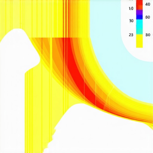 Heatmap visualization of local consumer activity patterns