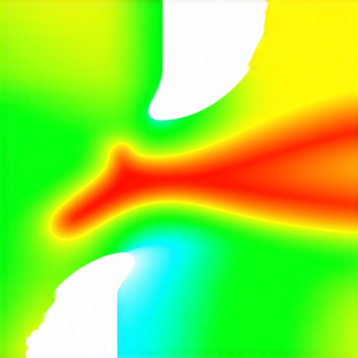 Heatmap visualization of local SEO rankings across geogrid zones