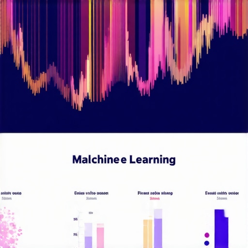 Infographic illustrating geospatial analysis with AI algorithms for local SEO
