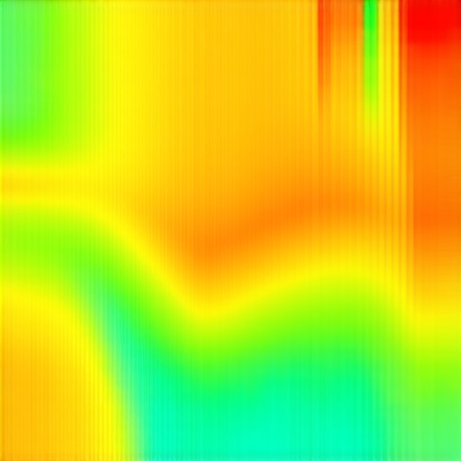 Heatmap illustrating spatial data analysis for Google Maps rankings.