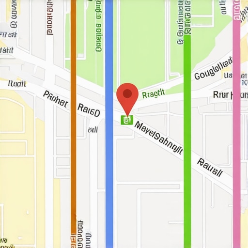 Map showing layered geospatial data with micro-markets highlighted for targeted marketing