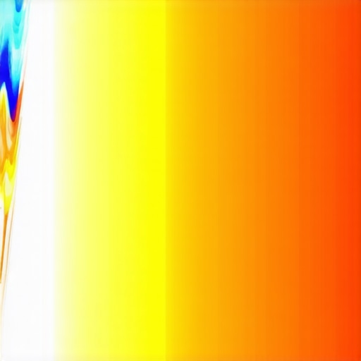Heat map illustrating foot traffic patterns and customer interactions within a retail space using geospatial data.