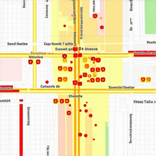 Environmental and Spatial Cluster Map Map illustrating hyper-localized geospatial clusters influenced by environmental factors.