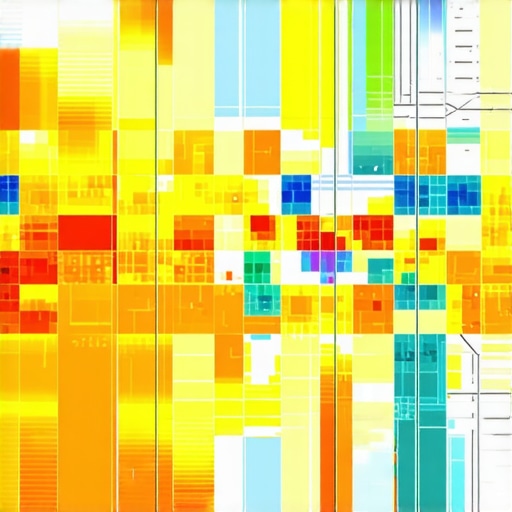 Layered Geospatial Data Mapping for Local SEO High-resolution map with multiple overlays of demographic, behavioral, and competition heatmaps in grid zones.