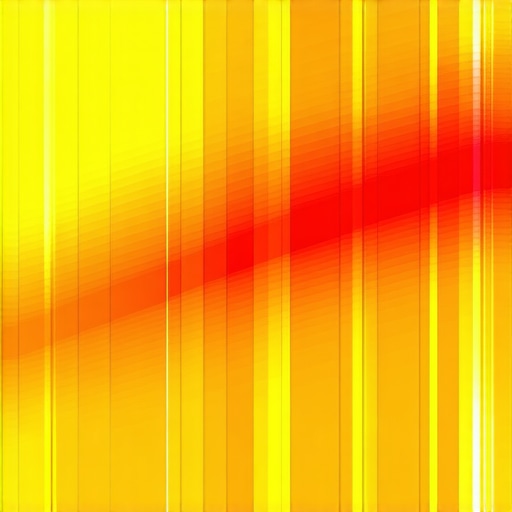 Heatmap visualizing local search activity zones using geospatial data