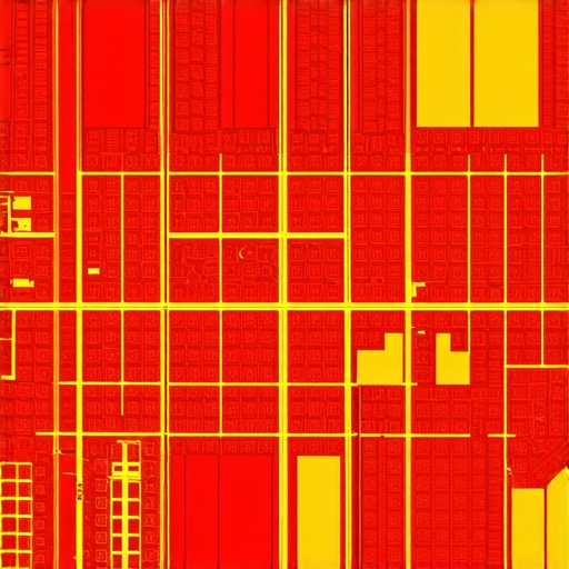 Digital map showcasing neighborhood micro-markets with layered demographic and traffic patterns