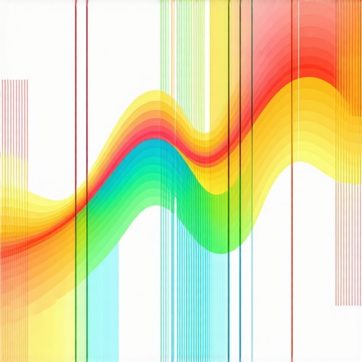 Complex layered map showing geospatial analytics with data overlays