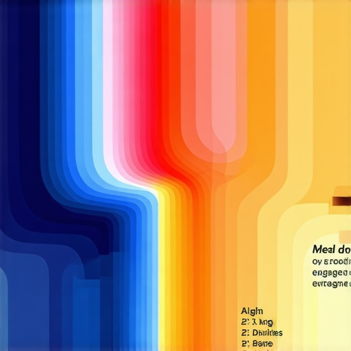 Heatmap showing engagement zones and ranking patterns across a city for local SEO optimization.