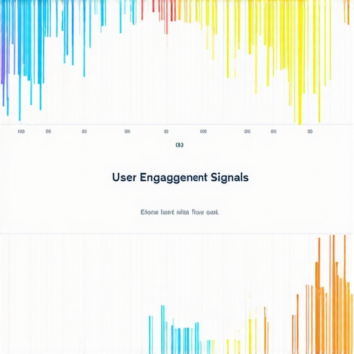 A graph illustrating how user reviews and click-through rates influence local search rankings.