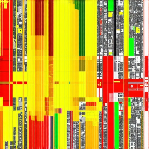 Visual representation of geospatial data analysis for local SEO Heatmaps and layered spatial data used to optimize local search rankings.