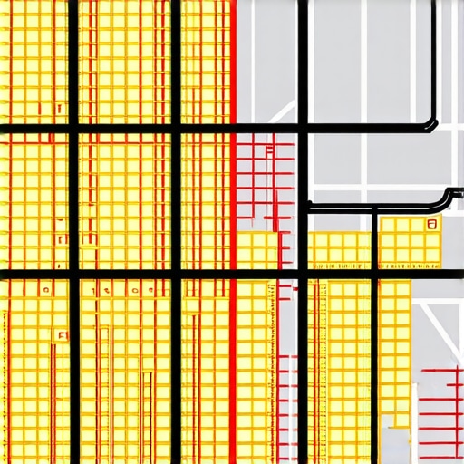 An advanced digital mapping platform displaying real-time geogrid overlays and local SEO data analytics.