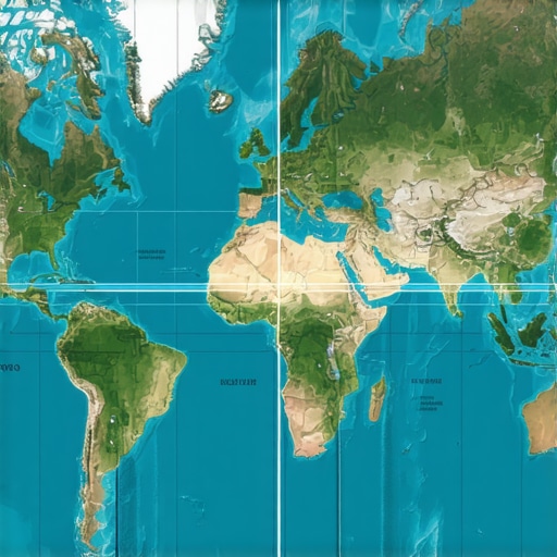 Geogrid Mapping in Local SEO Map with overlayed geogrid zones highlighting targeted service areas for local SEO