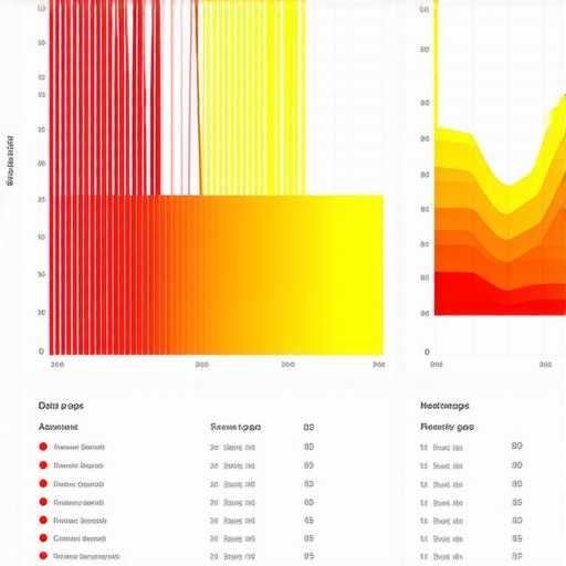 A modern geogrid tracking analytics dashboard displaying spatial data and user engagement metrics.