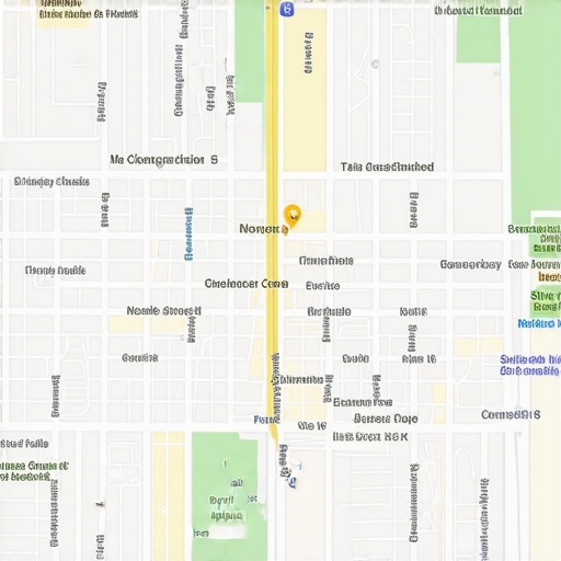 Hyperlocal Geospatial Data Insights Detailed neighborhood maps illustrating hyperlocal data points like social activity and demographics.