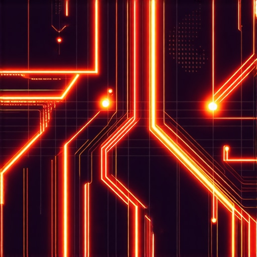 Digital map showcasing geogrid signals with AI overlays for data validation.
