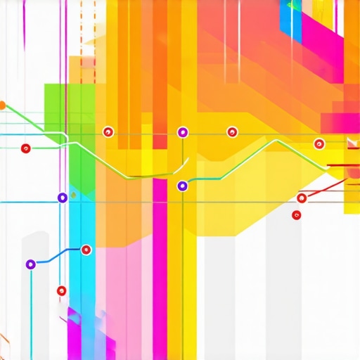 Illustration of a digital map with overlaid data points and AI filtering icons.