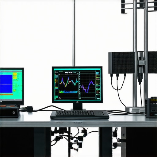 Cutting-edge Signal Calibration Equipment for Local SEO High-tech signal calibration equipment with multi-frequency antennas and environmental sensors
